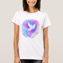 Search for blue feathers tshirts White