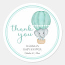 Search for mint green stickers Hot air balloon