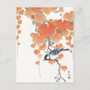 Recherche de peintures japonaises cartes postales Ohara koson