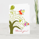 Recherche de bird thank you cards Coloré