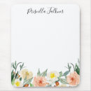 Recherche de aquarelle fleur tapis souris Verdure