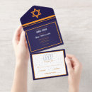 Search for orange silver invitations Modern