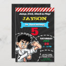 Search for karate invitations Kid