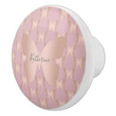 Search for pink gold knobs and pulls Cute