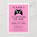 Search for video baby shower invitations Pink