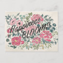 Search for bloom postcards Blue
