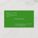 Recherche de vert blanc cartes visite Affaires