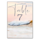 Search for sunset wedding table cards Coastal