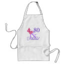 Search for 80 and fabulous aprons For her