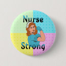 Recherche de pourpre et bleu badges Vintage