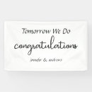 Search for rehearsal dinner banners Calligraphy