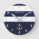 Search for blue and white clocks Chic