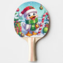 Search for christmas ping pong paddles Candy cane