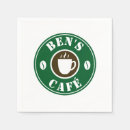 Search for coffee napkins Cafe
