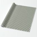 Search for olive green wrapping paper Plaid