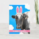Search for cow easter cards Funny