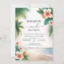 Search for beach scene wedding invitations Destination
