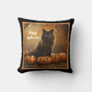 Recherche de halloween cat coussins Citrouille