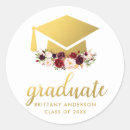 Search for floral graduation stickers High school