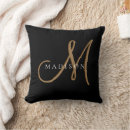 Search for fancy pillows Monogrammed