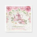 Search for vintage shabby chic roses napkins Boho