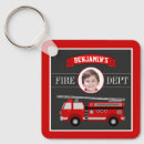 Search for fire truck keychains Fireman