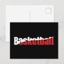Recherche de basket cartes postales Joueur