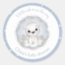 Search for cute polar bear stickers Boy baby shower