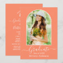Search for coral graduation invitations College