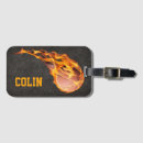 Search for basketball luggage tags Orange