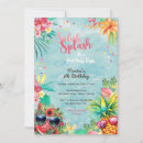 Search for hawaiian pool party invitations Summer