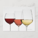 Recherche de verre de vin cartes postales Boisson