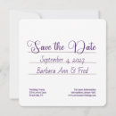 Search for 70s party save the dates Purple
