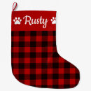 Search for buffalo plaid christmas stockings Check