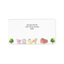 Search for with animals return address labels Farm
