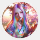 Search for etheric stickers Beautiful woman