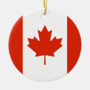 Search for canada flag ornaments National