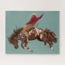 Recherche de cowboy puzzles Horse
