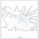 Search for broken glass stickers Crack