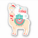 Recherche de llama autocollants Noël