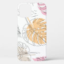 Recherche de dessin abstrait iphone coques Feuille