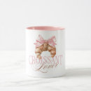 Search for pink bows mugs Pastel