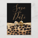 Search for leopard print save the dates Birthday