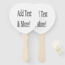 Search for text hand fans Logo