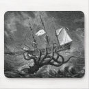 Recherche de monstre mer tapis souris Vintage