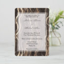Search for chocolate wedding invitations Brown