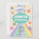 Search for groovy birthday invitations Flowers
