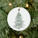 Search for evergreen ornaments Minimalist