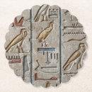 Recherche de hiéroglyphe dessous de verres Pharaon