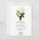 Search for white lily wedding invitations Calla lilies